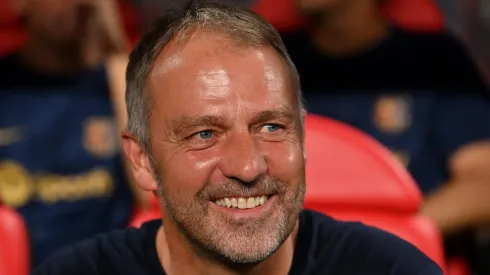 Hansi Flick pode ter grande reforço no Barcelona contra o Las Palmas. (Photo by Denis Doyle/Getty Images)
