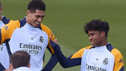 Bellingham e Endrick pelo Real Madrid. FOTO: IMAGO/ZUMA Press Wire