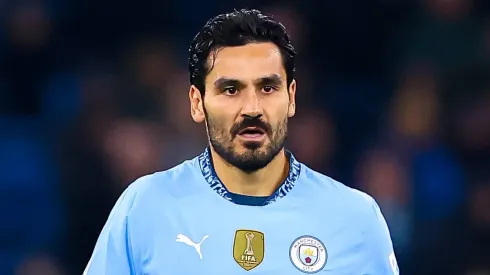 İlkay Gündoğan com a camisa do Manchester City.