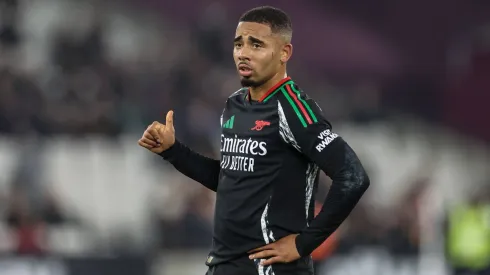 Gabriel Jesus em partida pelo Arsenal