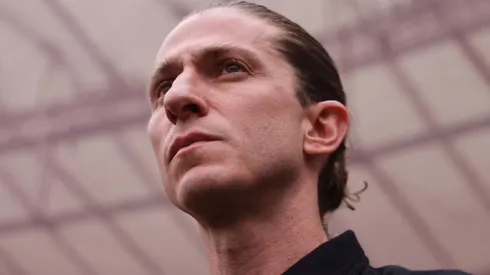 Filipe Luís, técnico do Flamengo em campo - (Photo by Wagner Meier/Getty Images)