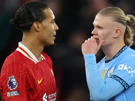 Melhor zagueiro do mundo? Van Dijk coloca Haaland no bolso