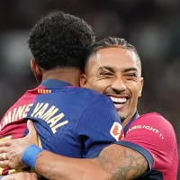Fanáticos se impressionam com atitude de Yamal com Raphinha em jogo do Barcelona: “Não gosto...”
