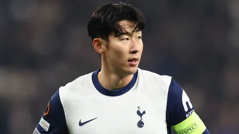 Heung-Min Son, do Tottenham, vira alvo do Manchester United. Foto: IMAGO / Pro Sports Images