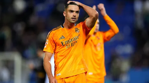 Raúl Asencio em campo pelo Real Madrid - (Photo by Angel Martinez/Getty Images)