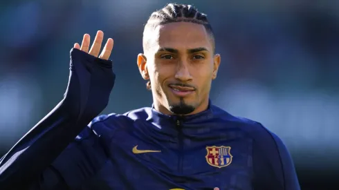 Raphinha,do Barcelona, é alvo de grande time da Premier League. Foto: IMAGO / ZUMA Press Wire