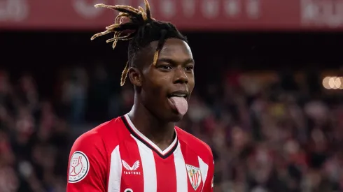 Nico Williams, do Athletic Bilbao, é alvo do Barcelona. Foto: IMAGO / Power Sport Images