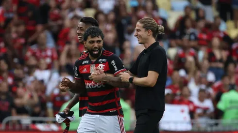 Filipe Luís, do Flamengo, aponta o sub-17 Alan como substituto de Gabigol.