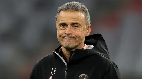 Luis Enrique, treinador do PSG (Photo by Alexander Hassenstein/Getty Images)