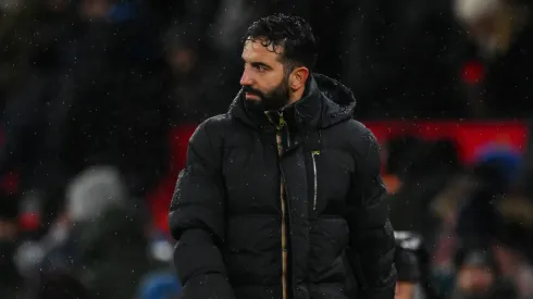 Ruben Amorim em partida pelo Manchester United