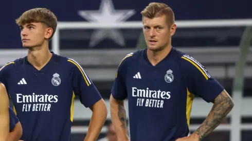 Meio-campista quer voltar a jogar no Real Madrid poucos meses após deixar o clube. Foto:<br />
IMAGO / ZUMA Press Wire