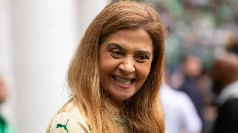 Leila Pereira foi reeleita como presidente do Palmeiras nesta temporada.