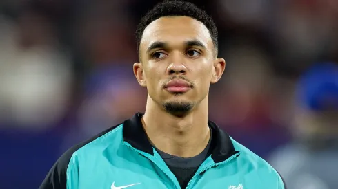 Trent Alexander-Arnold em ação pelo Liverpool.