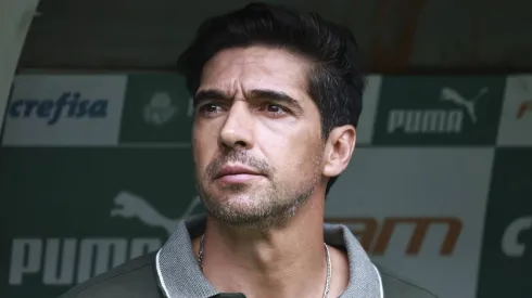 Abel Ferreira no comando do Palmeiras.