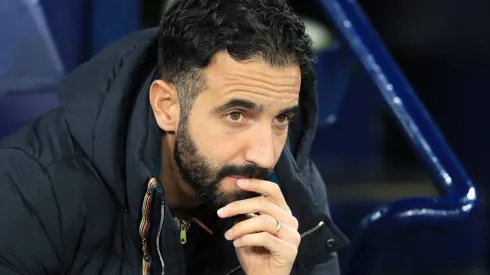 Ruben Amorim no comando do Manchester United neste começo de temporada.