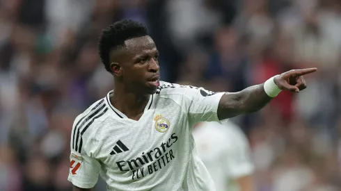 Vini Jr gera influência nos bastidores do Real Madrid. Foto: Gonzalo Arroyo Moreno/Getty Images
