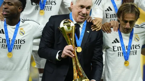 Ancelotti comemora mais um título pelo Real Madrid – Foto: Imago