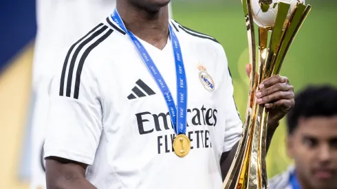 Vini Jr., atacante do Real Madrid em campo – Foto: Imago