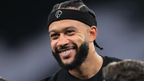 Corinthians recebe ajuda de Memphis Depay para assinar com craque da Premier League. Foto: Ettore Chiereguini/AGIF