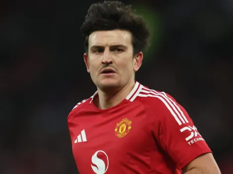 Harry Maguire é alvo da equipe do Napoli
