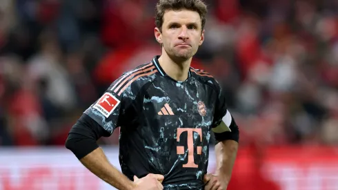 Thomas Müller, jogador do Bayern de Munique em campo - (Photo by Alexander Hassenstein/Getty Images)