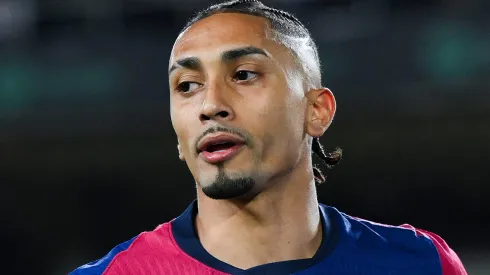 Barcelona corre sérios riscos de perder Raphinha para outro gigante europeu (Photo by David Ramos/Getty Images)