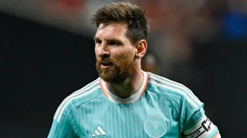Lionel Messi com a camisa do Inter Miami.