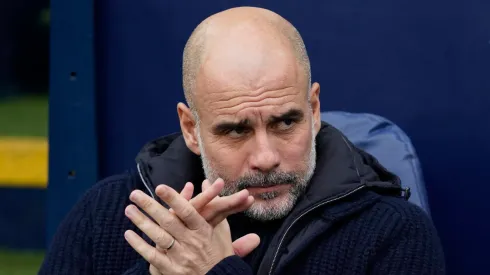 Treinador do Manchester City Pep Guardiola