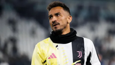Danilo em partida pela Juventus