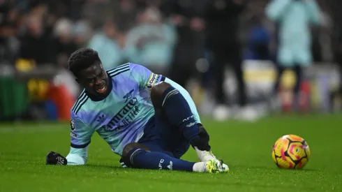 Saka deve desfalcar o Arsenal por um longo tempo - Foto: Imago