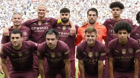 Sem espaço com Guardiola, meia-atacante decide deixar o Manchester City e pode parar no Borussia Dortmund. (Photo by Jeff Dean/Getty Images)