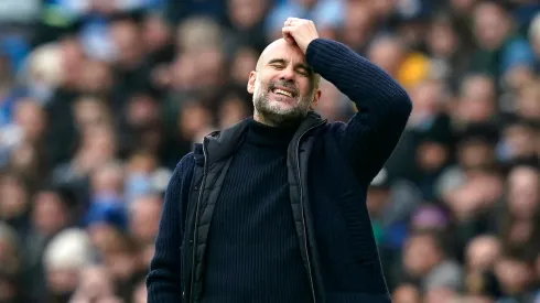 Treinador do Manchester City em partida pela Premier League