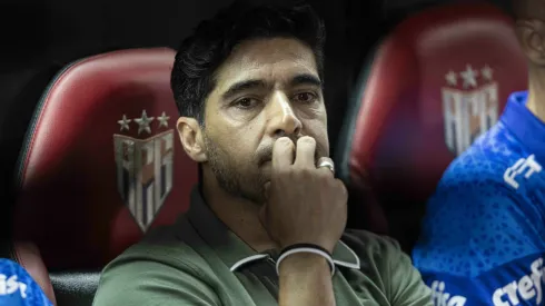 Abel Ferreira técnico do Palmeiras durante partida contra o Atlético-GO no estádio Antônio Accioly