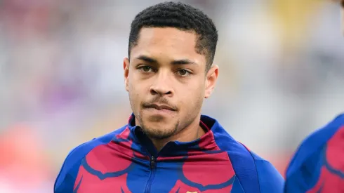 Barcelona aceita vender Vitor Roque ao Palmeiras, mas impõe uma condição (Photo by David Ramos/Getty Images)