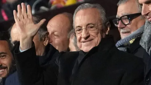 Florentino Pérez, presidente do Real Madrid (Photo by Alex Caparros/Getty Images)