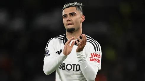 Andreas Pereira durante partida do Fulham na Premier League