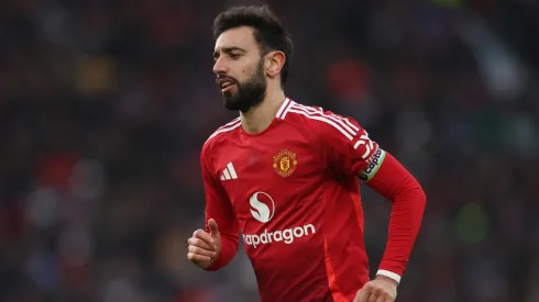 Meio-campista do Manchester United Bruno Fernandes