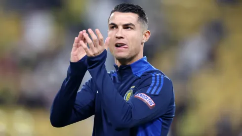 Cristiano Ronaldo antes de jogo pelo Al-Nassr