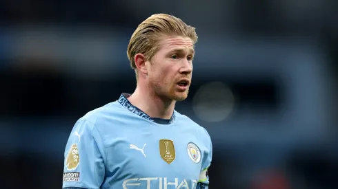Kevin De Bruyne em jogo contra o West Ham