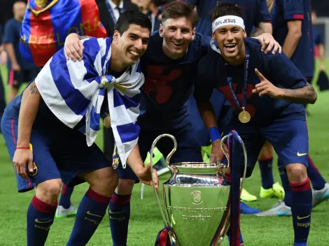 Neymar fala sobre a possibilidade de reviver o trio 'MSN'