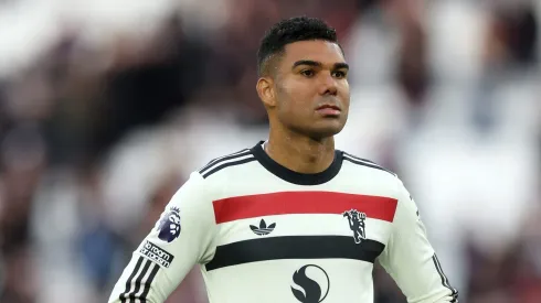 Casemiro pode voltar à Espanha. (Photo by Eddie Keogh/Getty Images)