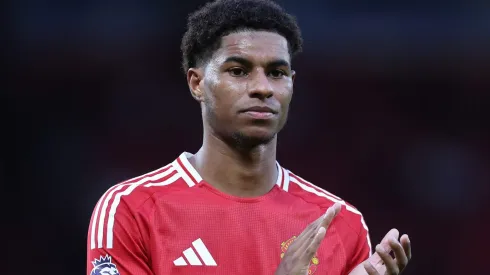 Marcus Rashford pode sair e defender clube da Premier League, rival do Manchester United. (Photo by Alex Livesey/Getty Images)