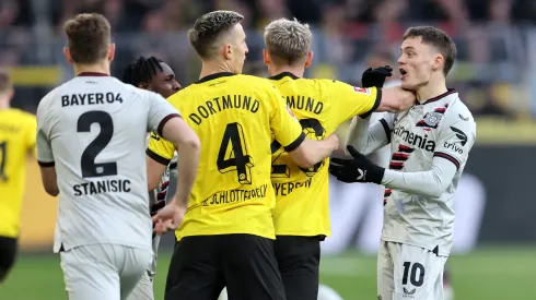 Jogo entre Borussia Dortmund e Bayer Leverkusen