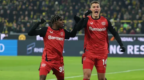 Patrik Schick em jogo contra o Borussia Dortmund