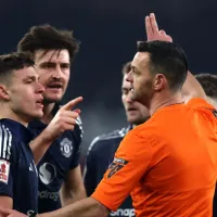 Maguire se revolta com craque rival no clássico de Arsenal x Man United: “Seu canalha”