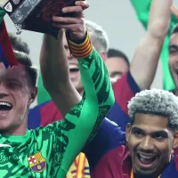 Barcelona provoca Real Madrid nas redes sociais após vitória na Supercopa: "Cinco caras?"