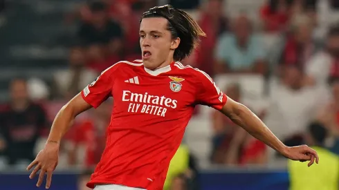Álvaro Carreras, lateral de 23 anos do Benfica, brilhou na final da Taça da Liga e atraiu os olhares de gigantes europeus como Arsenal e Manchester United. (Foto: Gualter Fatia/Getty Images)