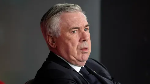 Carlo Ancelotti durante partida da La Liga