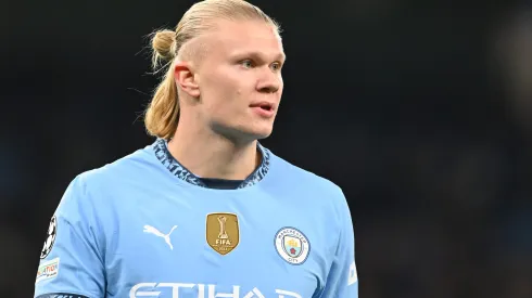 Haaland em campo pelo City (Photo by Michael Regan/Getty Images)