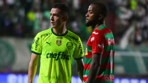 Anibal Moreno em partida do Palmeiras diante da Portuguesa, pelo Paulistão. Foto: Sipa US / Alamy Stock Photo